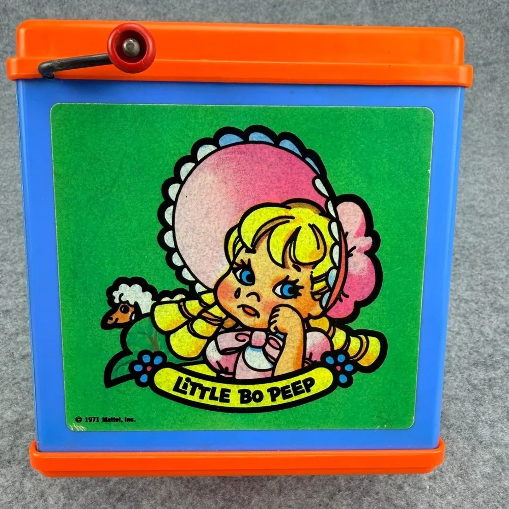 Vintage 1976 Mattel Mother Goose Jack in the Box Toy Works Pop Up
